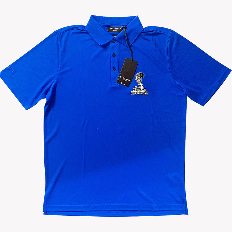 Shelby Embroidered Polo Shirt - Black or Blue